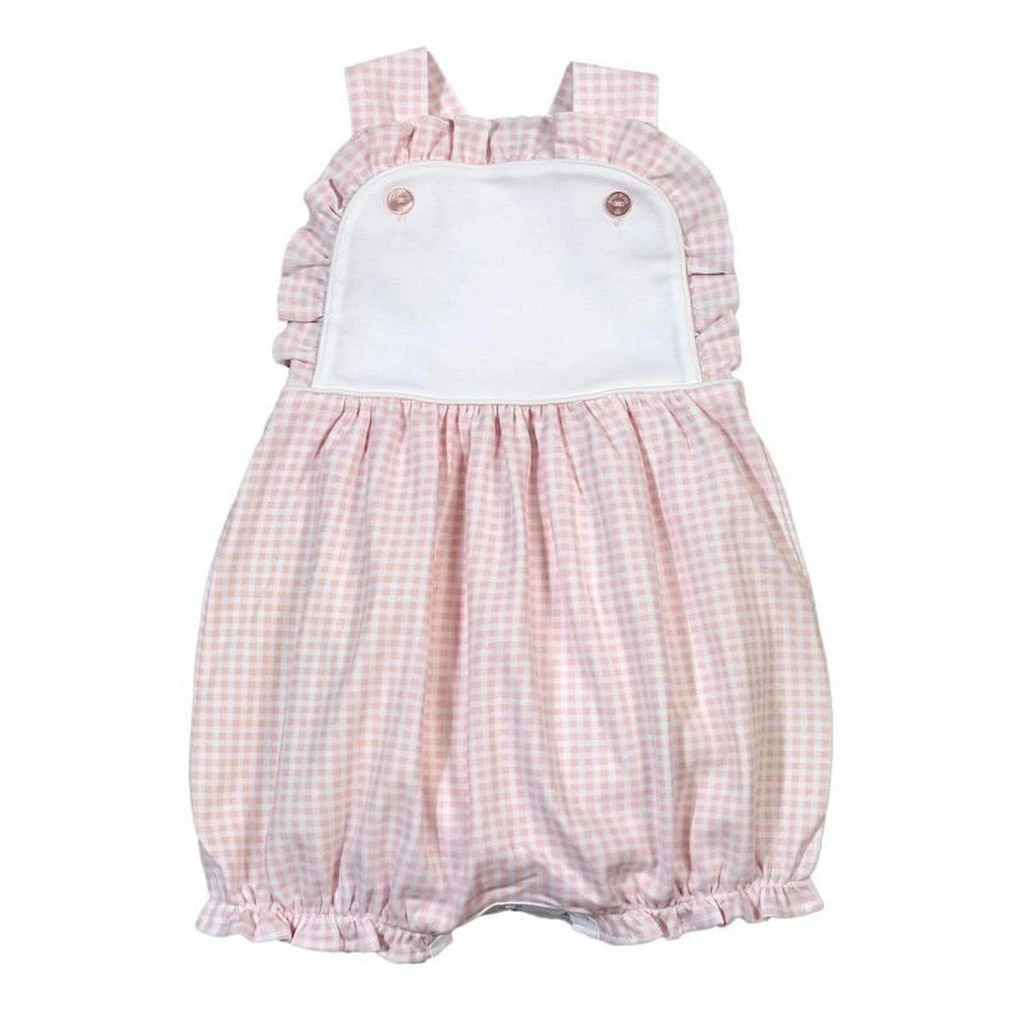 Baby Bliss Olivia Pink Gingham Bubble