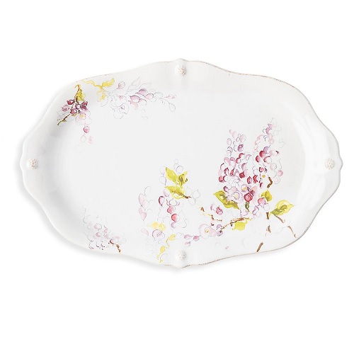 Juliska Berry & Thread Floral Sketch Wisteria Platter