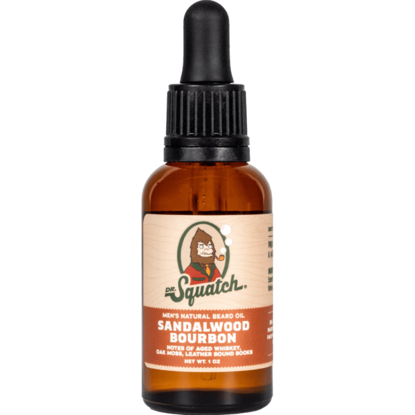 Dr. Squatch Sandalwood Bourbon Beard Oil