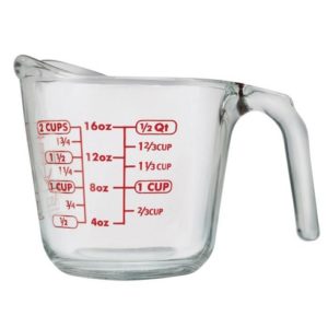 Harold Import Anchor Glass Measuring Cup