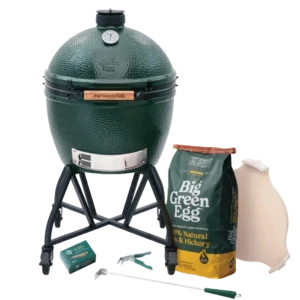 Big Green Egg XLarge Grill with intEGGrated Nest+Handler Package