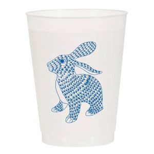 Herend Bunny Reusable Cups - Set of 10 Cups  