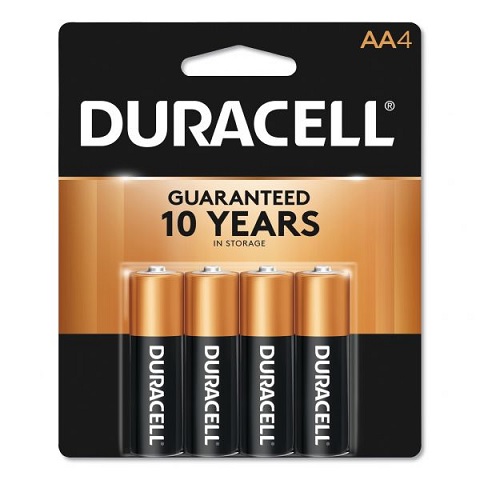 Duracell CopperTop Battery (4 Pack)