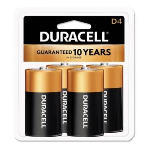 Duracell CopperTop  D Batteries (4 Pack)