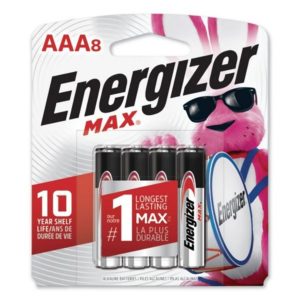 Energizer Max AAA Batteries (8 Pack)