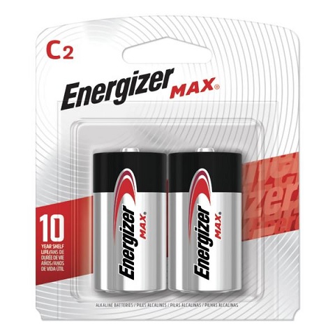 Energizer Max C Battery (2 Pack)