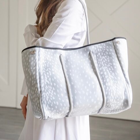 Parker & Hyde Grey Fawn Tote