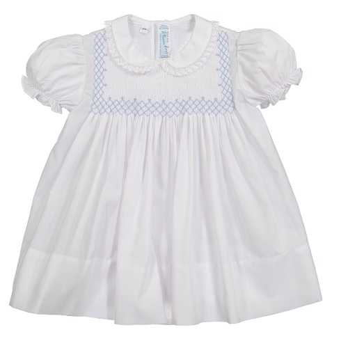 Feltman Brothers Vintage Smocked Bodice Dress