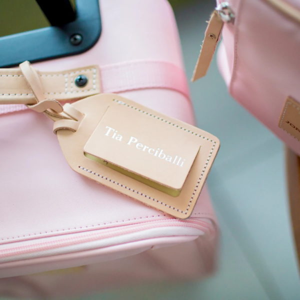Jon Hart Luggage Tag - Blush