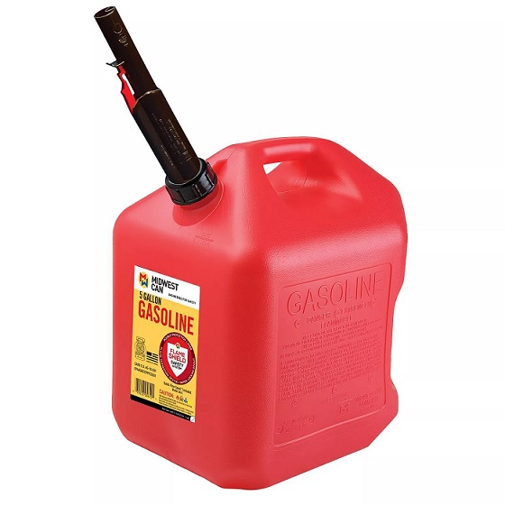 Midwest 5 Gallon Gas Can - Red