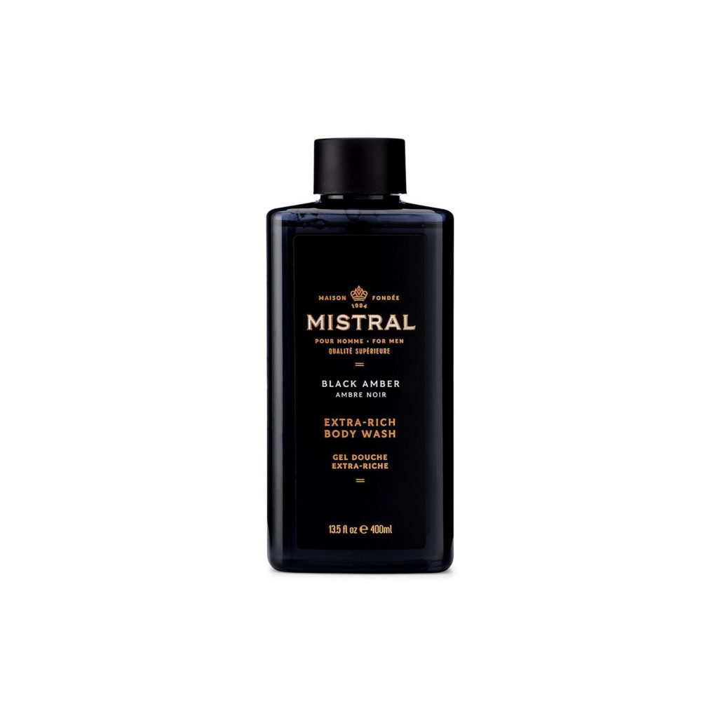 Mistral Black Amber Body & Hair Wash