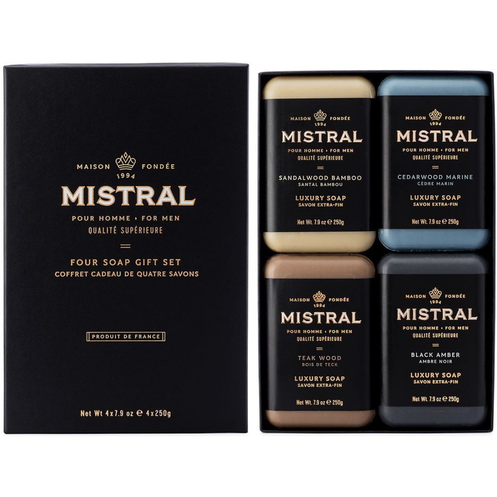 Mistral Les Classiques Four Soap Gift Set