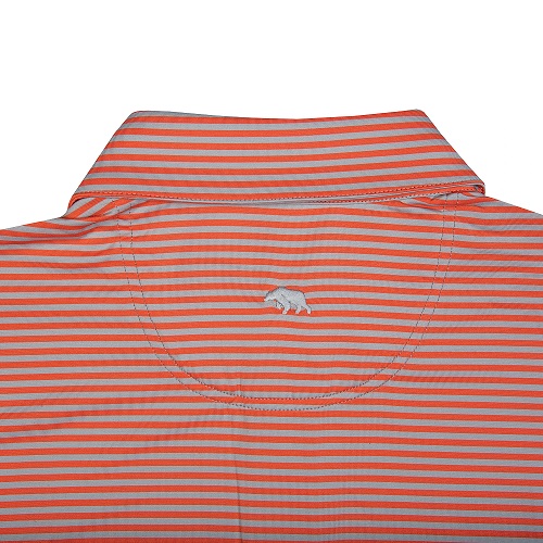 Onward Reserve Pro Stripe Performance Polo - Coral | Berings
