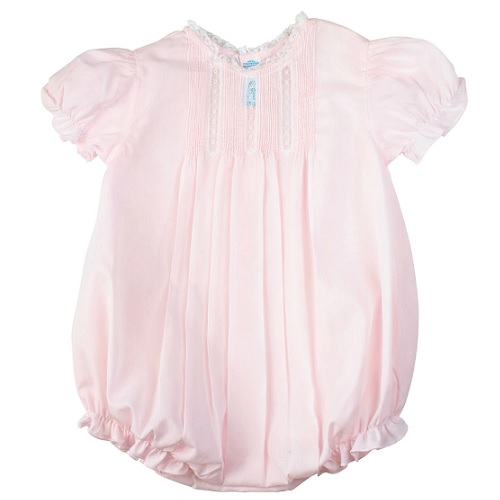 Feltman Brothers Pintuck & Lace Bubble - Pink