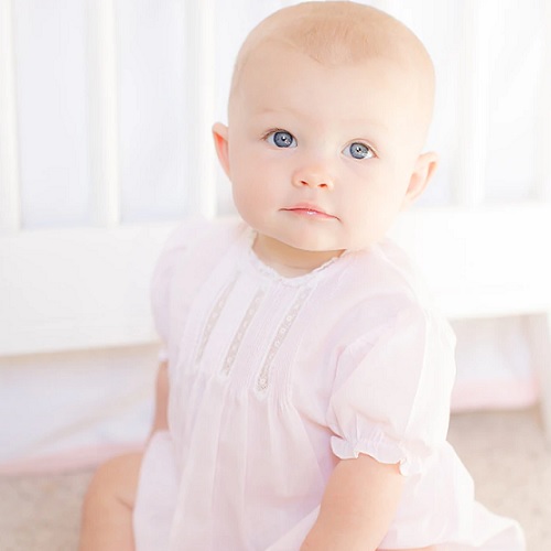 Feltman Brothers Pintuck & Lace Bubble - Pink