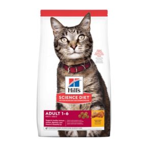 Hills Science Diet Dry Cat Food 1-6