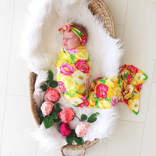 Posh Peanut Annika Swaddle Headband Set