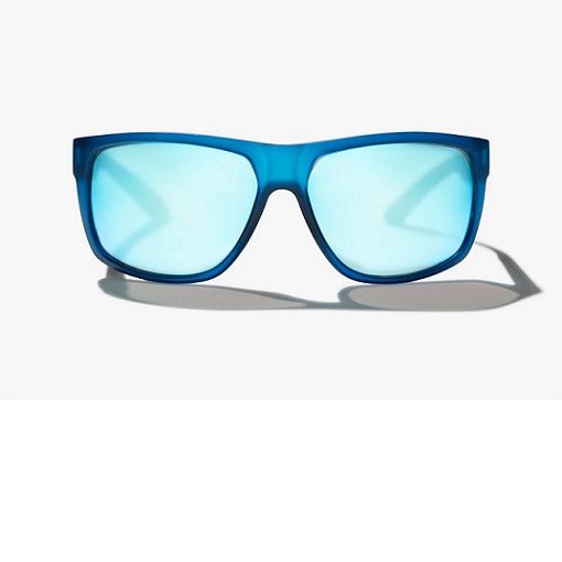 Boneville Cuda Silver/Blue Vin Matte Sunglasses