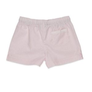 Claridge + King The Boxer Short in Pink Powder Stripe