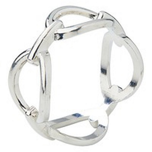 Silver Loop Napkin Ring