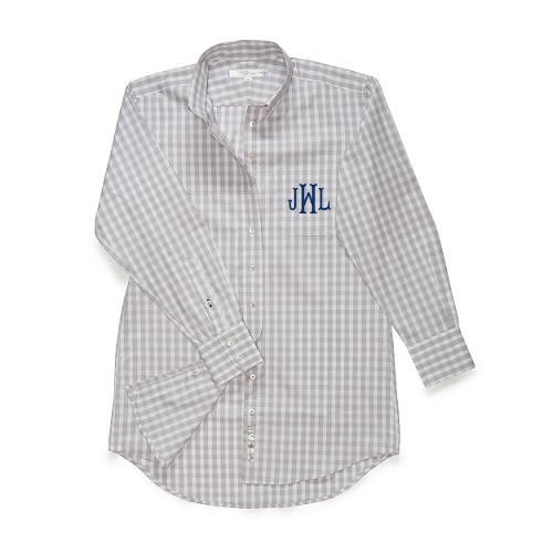 The His Is Hers Shirt - Gray Mist Gingham