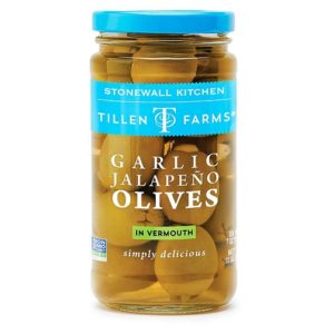 Tillen Farms Garlic Olive Jalapenos 12oz