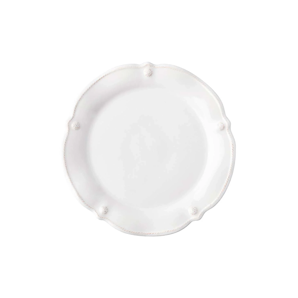 Juliska Berry & Thread Flared SideCocktail Plate - Whitewash