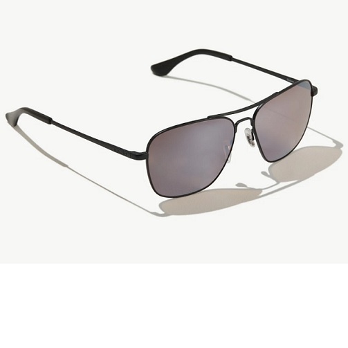Snipes Cuda Sliver/Black Matte Sunglasses