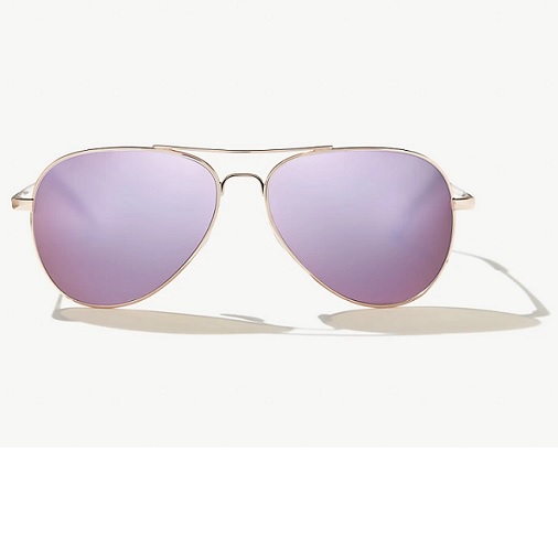 Soldado Drum Pink/Rose Gold Satin Sunglasses