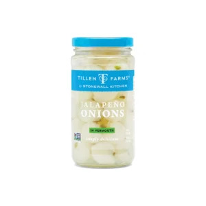 Tillen Farms Jalapeño Onions in Vermouth