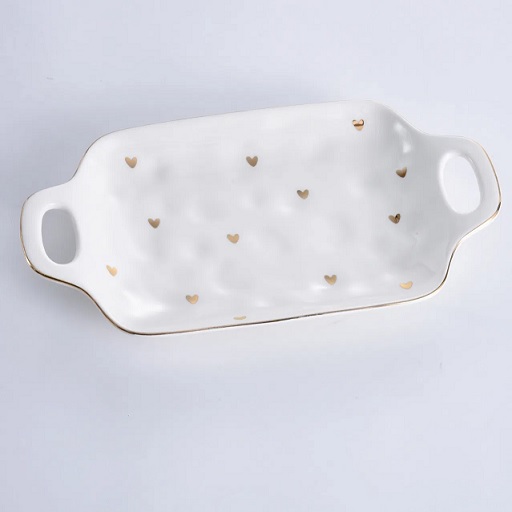 Heart To Heart Tray With Handles