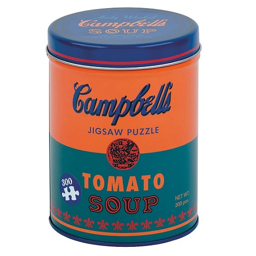 Andy Warhol Soup Can Orange Jigsaw Puzzle