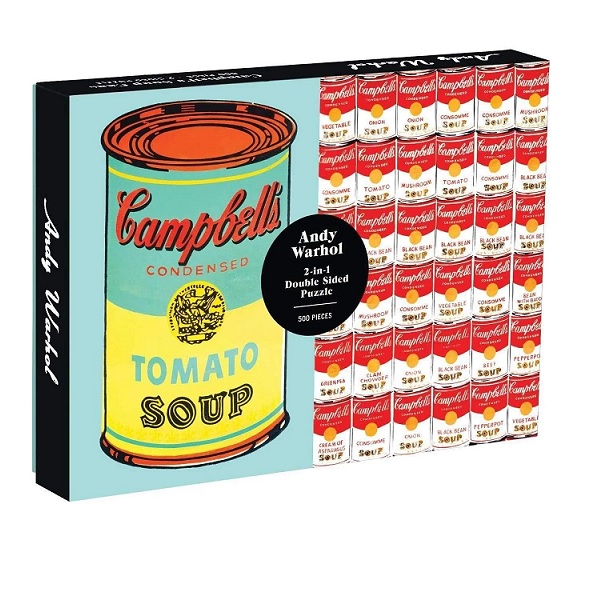Andy Warhol Tomato Soup Puzzle