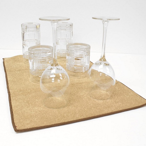 Biscotti Trellis Reversible Ultra Absorbent Kitchen Drying Mat