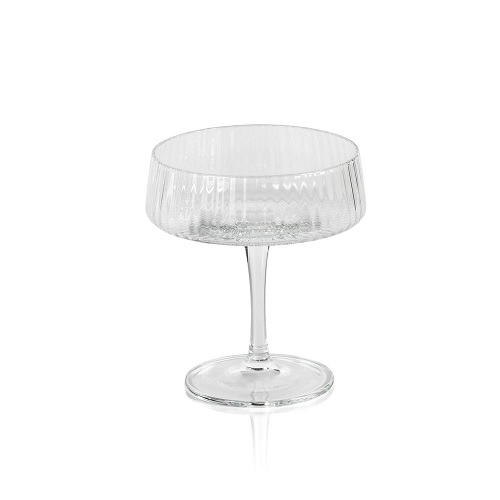 Fluted Textured Martini Glass