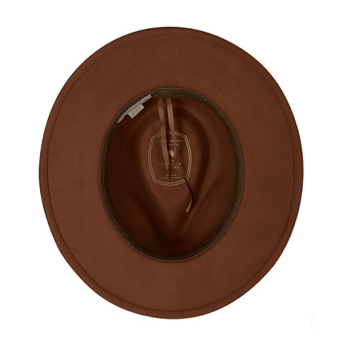 Gigi Ladies Felt Safari Hat - Rust