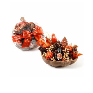 Heirloom Pumpkin Fragranced Potpourri Bowl