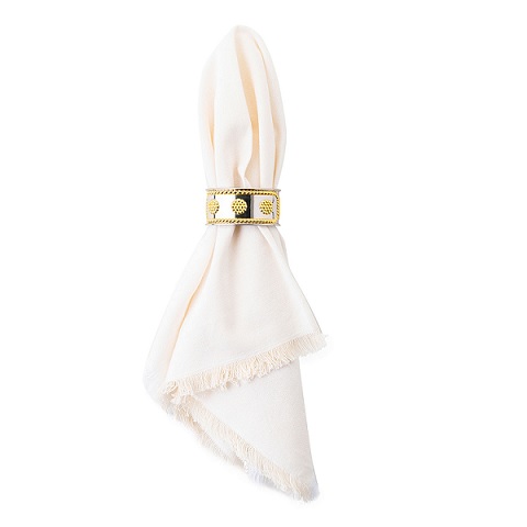 Juliska Berry & Thread 2-Tone Metal Napkin Ring