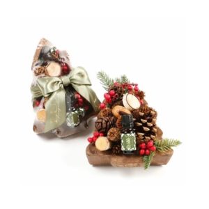 Noble Fir Decorative Tree Potpourri Bowl
