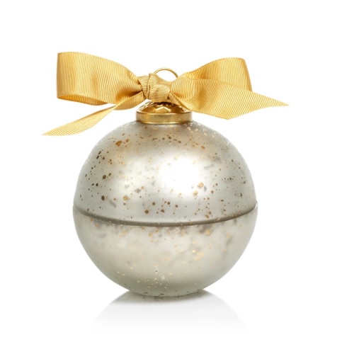 Zodax Ornament Shape Scented Candle - Silver