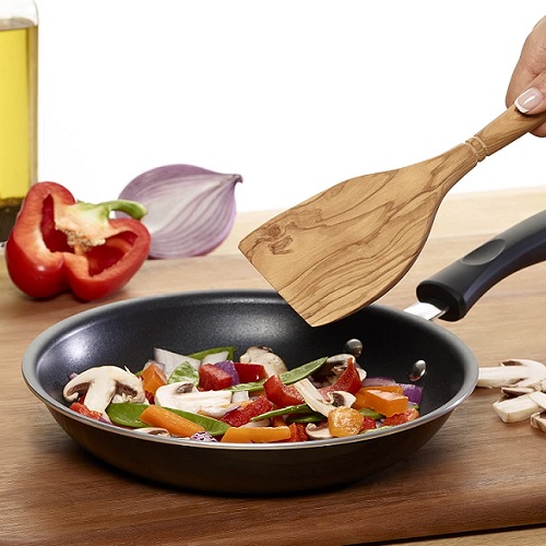 Cucchiaio Angolare E Raschietto Sabatier In Legno D'Olivo - 35,5 Cm Per Cucina Professionale - Foto 7