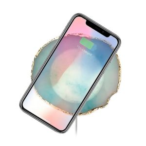 Wireless Charging Crystal Pad - Blue