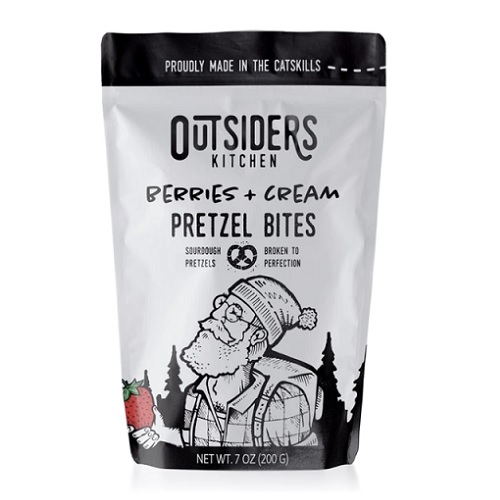 Outsiders Kitchen Berries + Cream Pretzel Bites