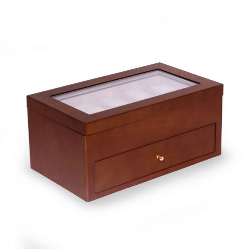 Bey Berk Cherry Wood Sunglass/Watch Storage Box