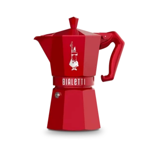 Bialetti Moka Express 6 Cup Espresso Maker - Red