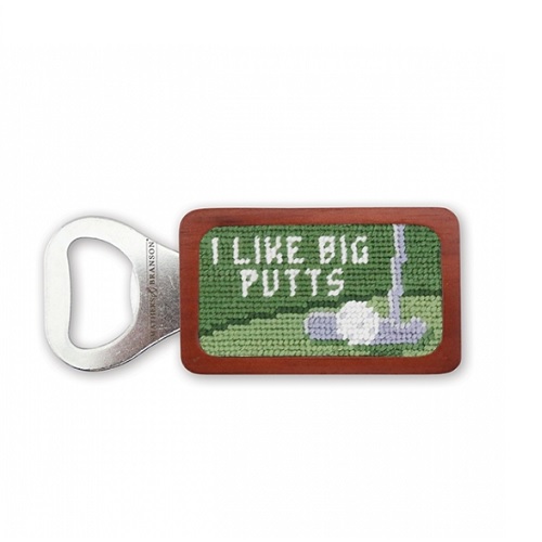 Smathers & Branson Big Putts Needlepoint Bottle Opener