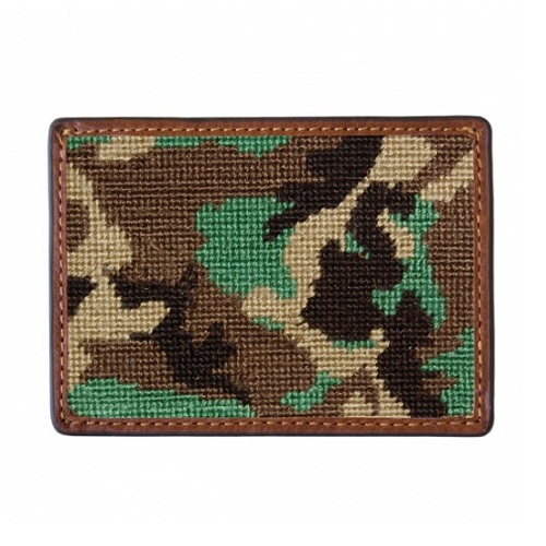 Smathers & Branson Camo Card Wallet