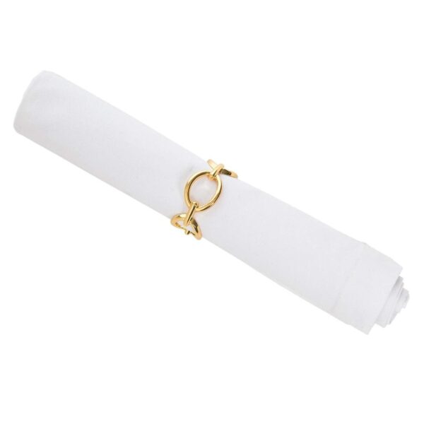 Gold Chain Link Napkin Ring