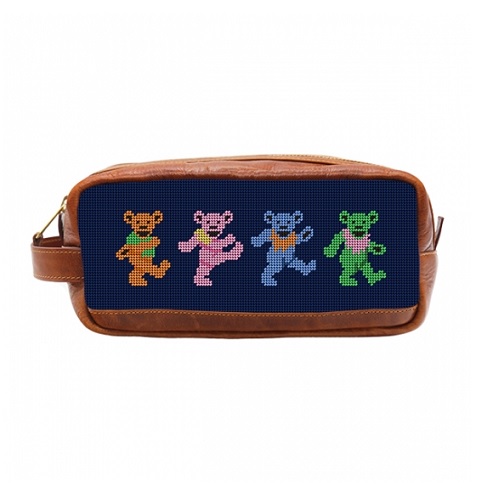 Smathers & Branson Dancing Bears Needlepoint Travel Kit Berings