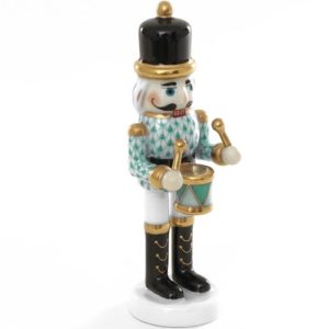 Herend Nutcracker Drummer - Green